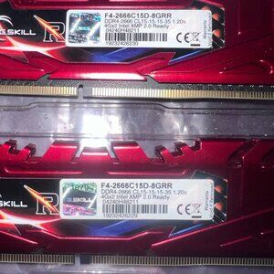 G.SKILL RIPJAWS 4 (2x4GB) F4-2666C15-8GB TOTAL DDR4 RAM, MODULES